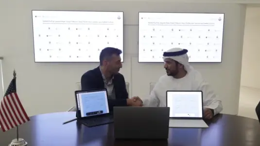 Arizona-based SolarSpace is manufacturing its cutting-edge solar tech in the UAE, and recently signed an MOU with Abu Dhabi’s Department of Energy and the University of Arizona to advance the energy transition.