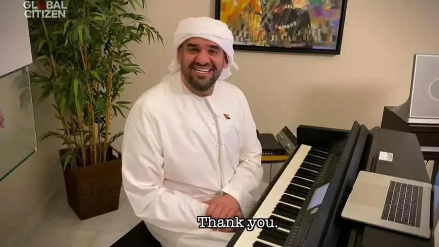 UAE singer Hussain Al Jassmi performs in One World Together at Home concert
