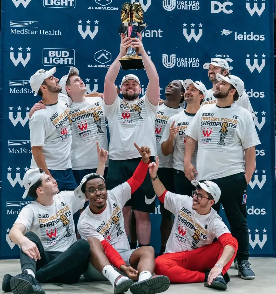 UAE-USA United partner Wizards District Gaming win 2020 NBA 2K League Champions