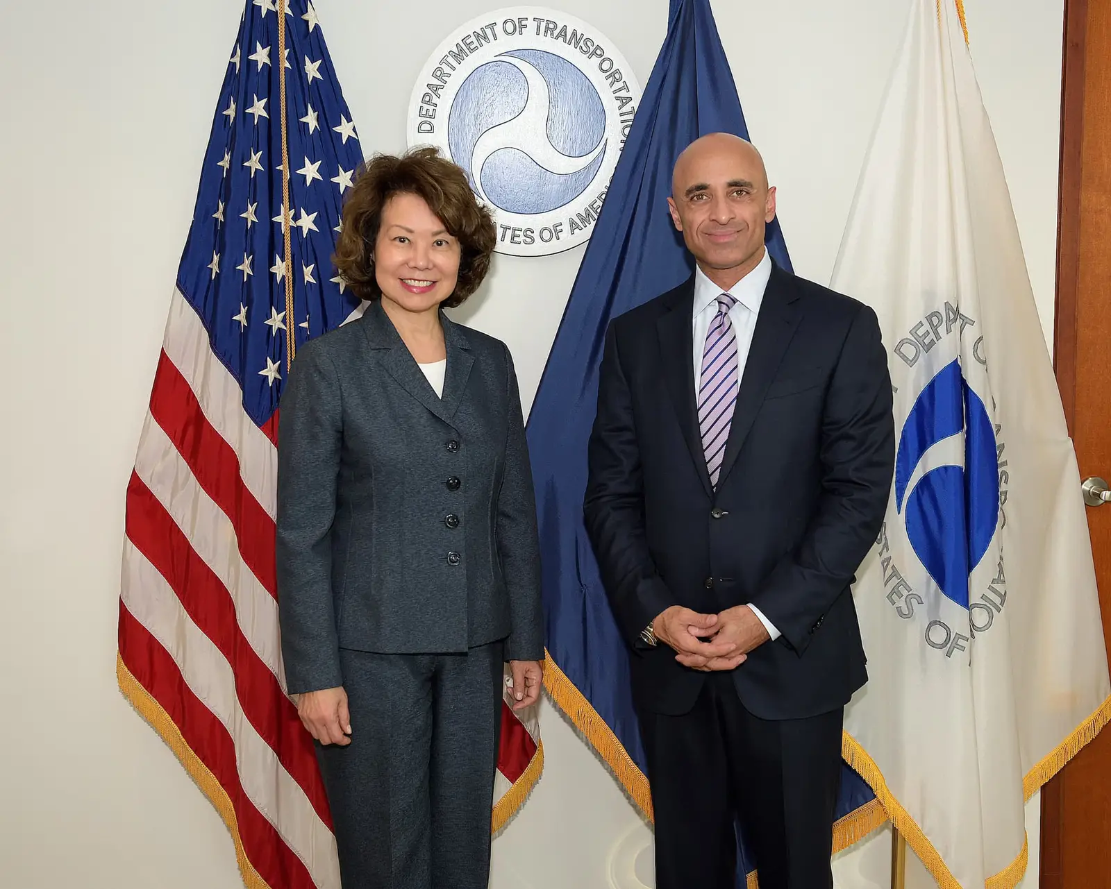 Ambassador Yousef Al Otaiba United States Secretary of Transportation Elaine Chao