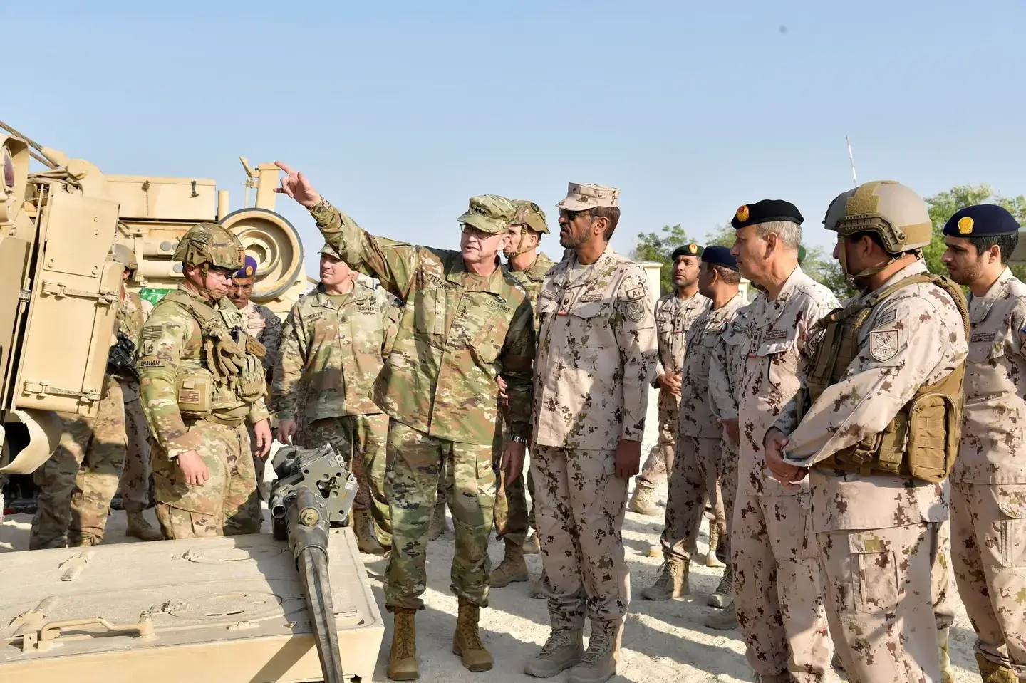 UAE and US Soldiers