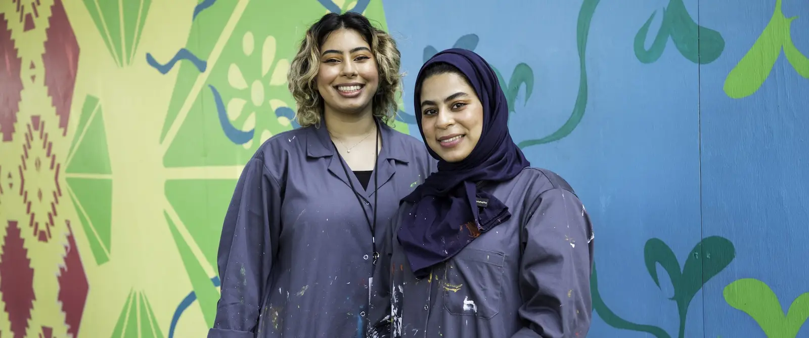 Hessa and Sara Al Zaabi