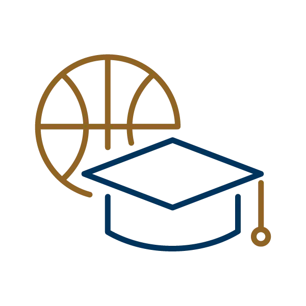 uae nba basketball school icon