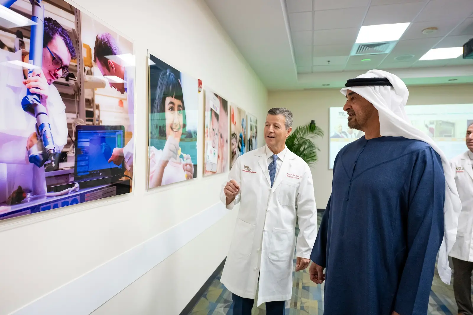 MBZ with Doctor at Childrens National Hospital