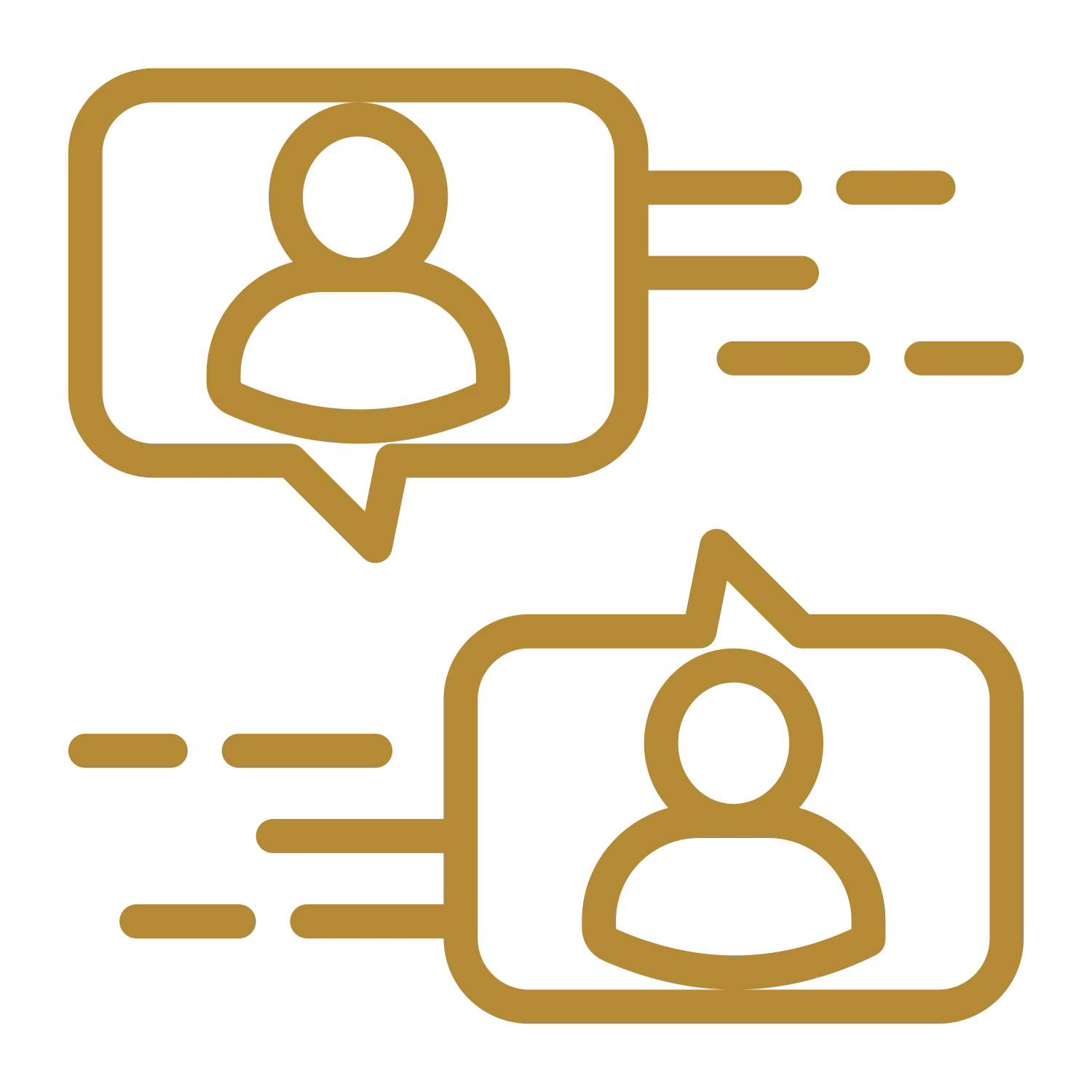 Counter-messaging and radicalization prevention