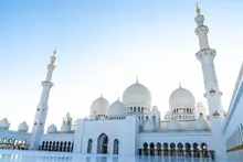 The Sheikh Zayed Grand Mosque Centre in Abu Dhabi