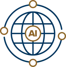 AI Globe icon
