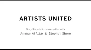 Artist Reflections Series - Ammar Al Attar & Stephen Shore