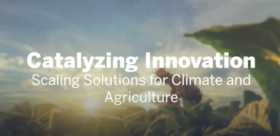 •	AIM For Scale at Catalyzing Innovation: Scaling Solutions for Climate and Agriculture Event